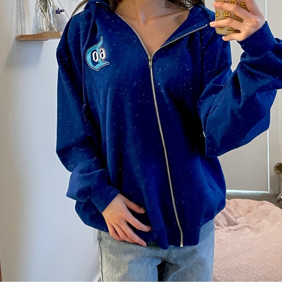 Disneyland Blue anniversary Hoodie - Picture 1 of 5